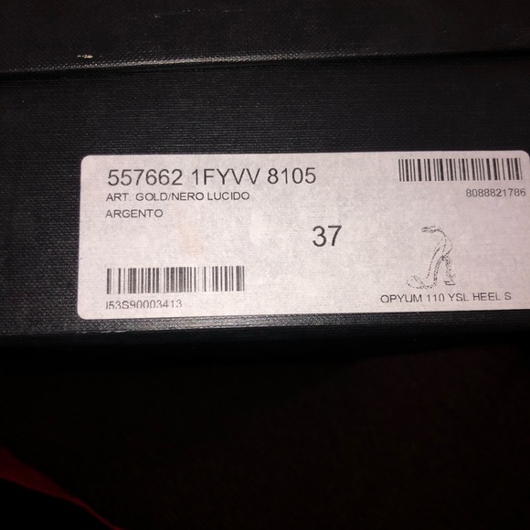 YSL women’s heels size 37 - Picture 5 of 6